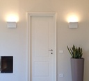 Aplique Cuma blanco R7s 117mm 200W