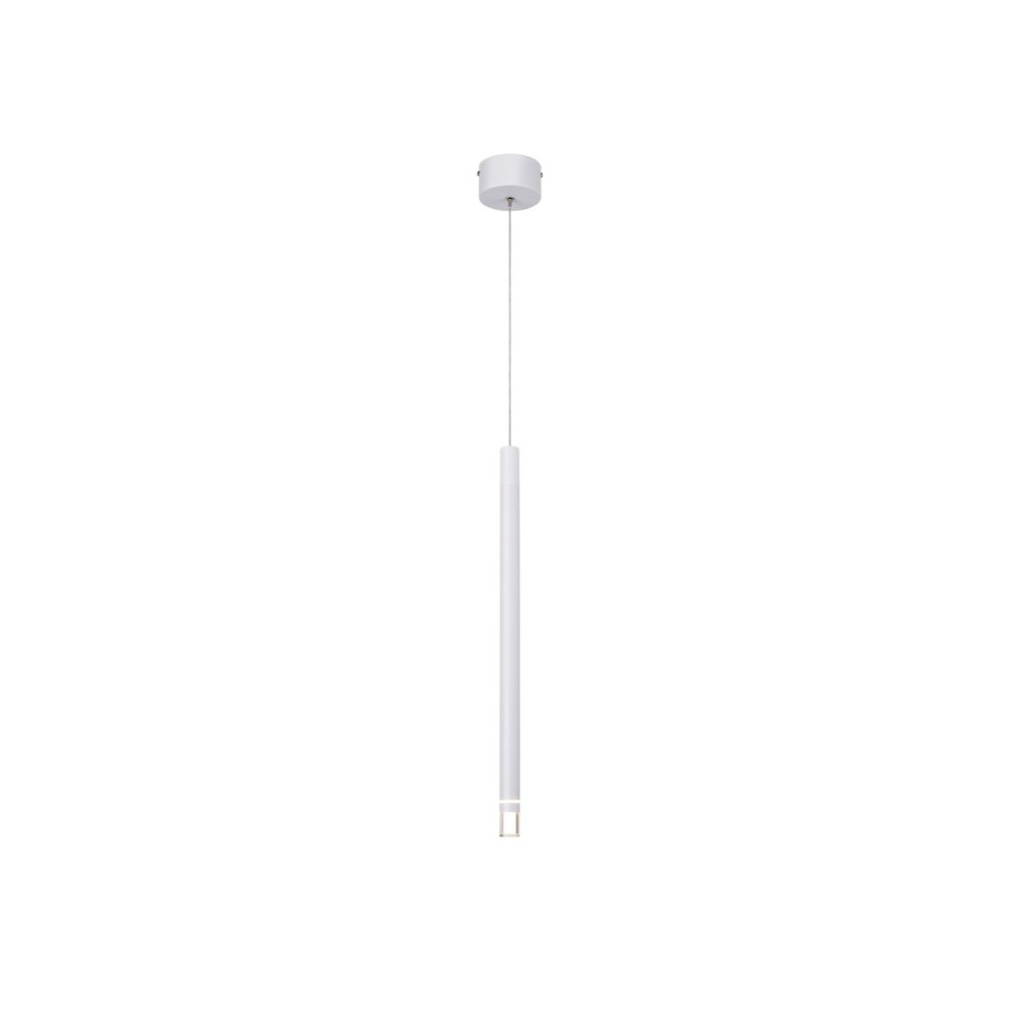 Lámpara colgante cilíndrica Stella led 7W 3000K Triac