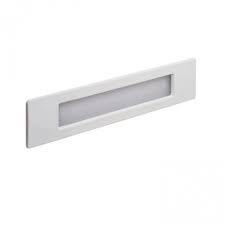 [FU-7C1.000.000.L] Aplique empotrado pared Nina 190 IP55 gris con bombillo led 3000K 8.5W 900lm 100-240V R7s 118mm