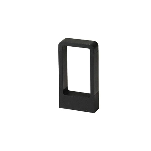 [KD-CPD100-30H7W] Poste 160*50*(H)300mm negro led 7W 3000K 560lm 85-265V IP65