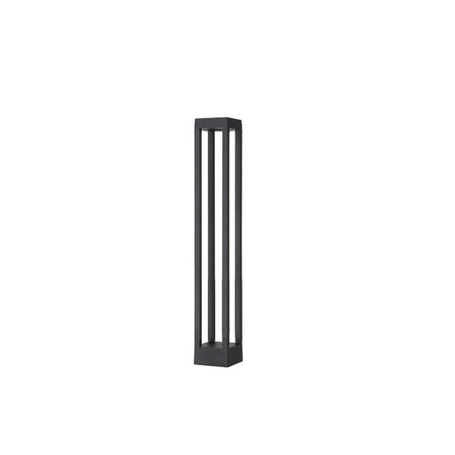 [KD-CPD112-60H10W] Poste 110*110*(H)600mm negro led 10W 3000K 800lm 85-265V IP65