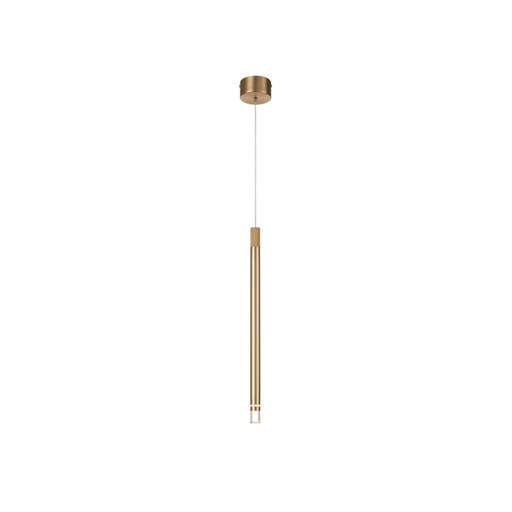 Lámpara colgante cilíndrica Stella led 7W 3000K Triac