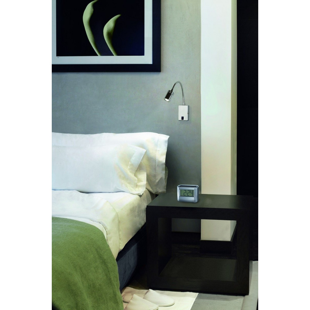 Aplique Wall Led CREE 3W cromo 3000k