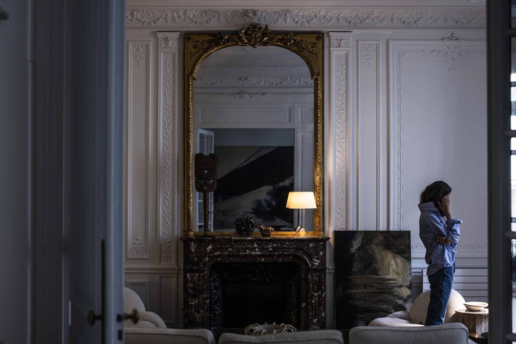 Lámpara de mesa Chapeaux Blanca