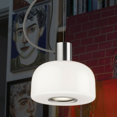 Lámpara colgante Bellhop Glass 