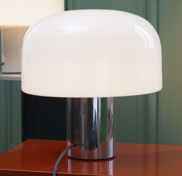 Lámpara de mesa Bellhop Glass