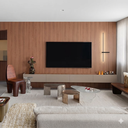 Aplique IP23 lineal luz indirecta base rectangular 120V 