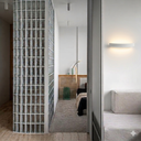 Aplique Surf blanco 1x300W R7s 117mm