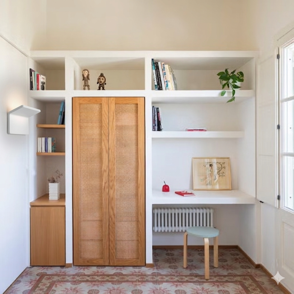 Aplique Cuma blanco R7s 117mm 200W