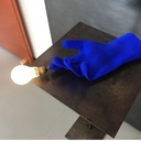 Lampara colgante Blue Luzy led 1.5W 130lm 2700K 110-130V