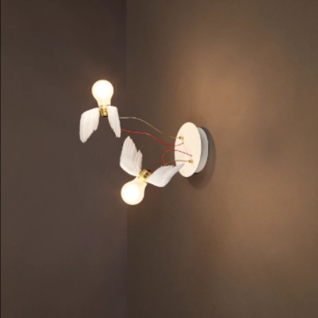 Aplique Lucellino Doppio 100-130V 2 led 5W 760lm dim to warm 2000-2700K 