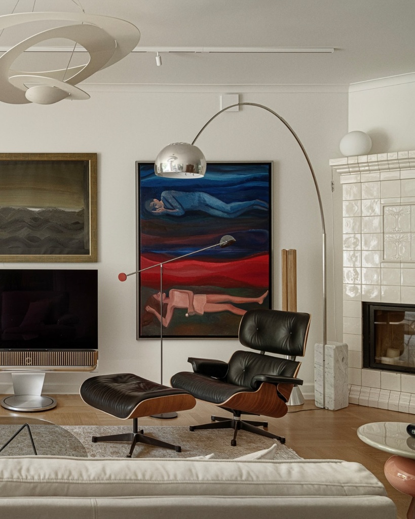 Lámpara de pie Arco