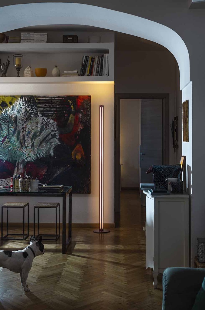 Lámpara de pie Chiarooscura led 37W 2700K 4730lm CRI 80