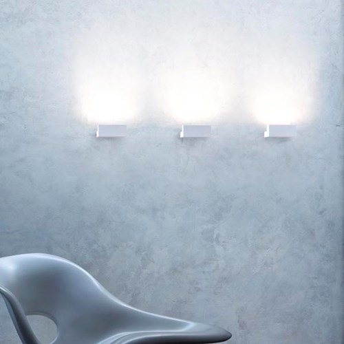 Aplique Long Light indirecto blanco 28 Top Led 3000K 12W 854lm CRI80
