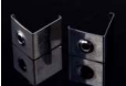 Perfil de aluminio para esquinas de 2,5m 16x16mm con difusor de policarbonato rectangular blanco mate, tapas terminales y clips de fijación