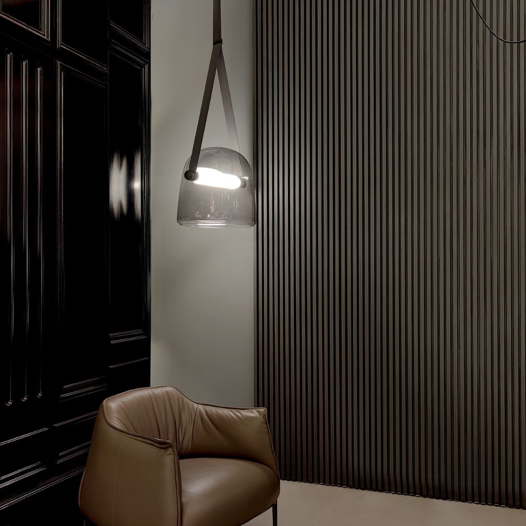 Lámpara colgante Atelier led 9W 3000K 120V ø305x263x2000mm