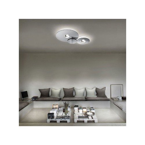 Plafón Bugia doble 3000K 120V