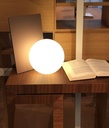 Lampara de mesa Extra T EU/US/GB/SA bronce anodizado Led 13W 2700K 1590LM CRI83