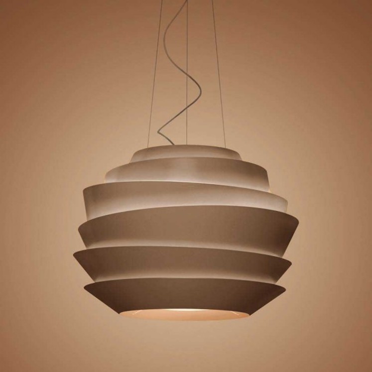 Lámpara colgante Le Soleil blanca