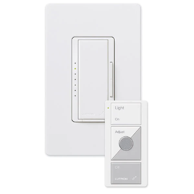 Kit Maestro Wireless 600W Dimmer/Remoto/Tapa Color Blanco