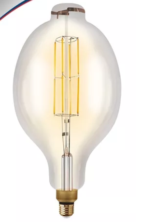 Bombillo Vintage Soft Filament 8W, atenuable