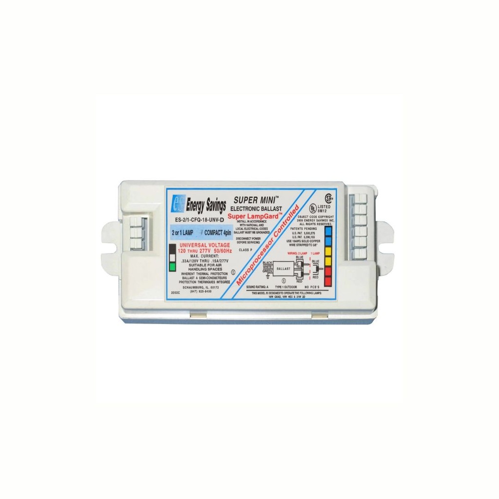 Balastro slim 120V 1 FCS 18, 24 max 28W