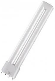 Bombillo fluorescente compacto sencillo 55W 2G11 2700°K