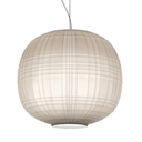 Lámpara colgante Tartan blanca