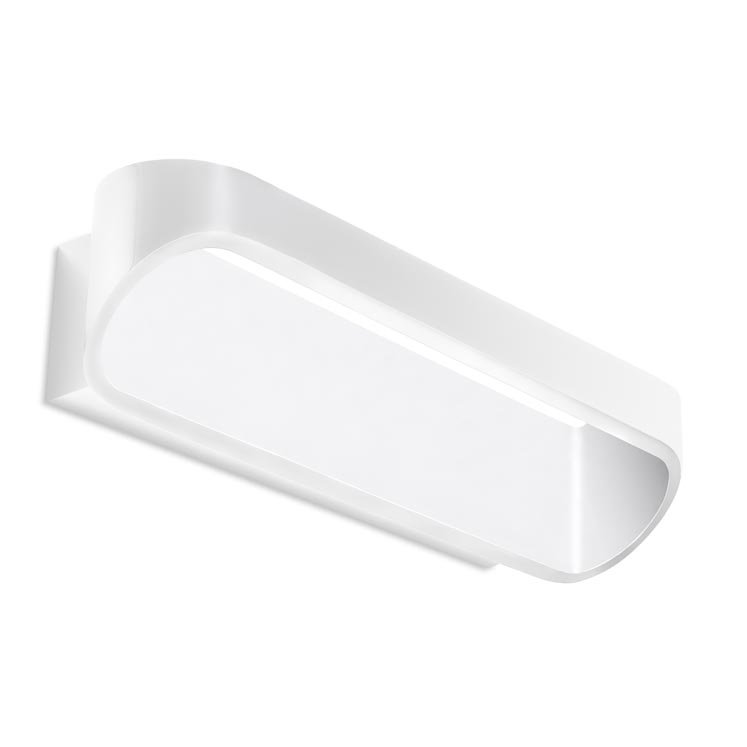 Aplique Oval L=30cm led 9,5W 764lm 3000K 110-240V blanco