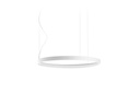 Lámpara colgante Zero Round D=50mm blanco Led 25W 2700K