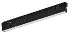 Lámpara lineal luz difusa para riel magnético 15mm M15 48V CRI90 120° M15-DFS