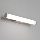 Aplique GLAMOUR IP44 difusor cilíndrico L=600mm 120V 12W 3000K