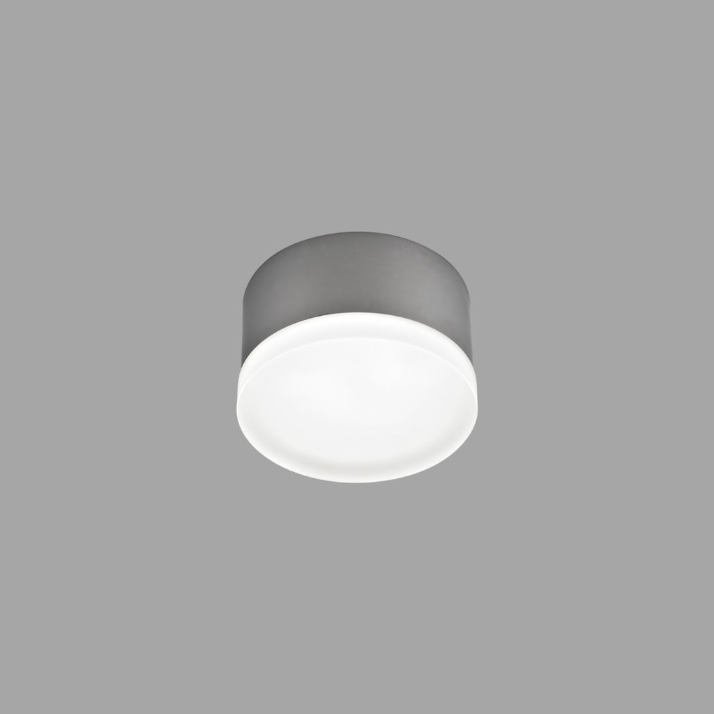 Plafón RADIANT redondo IP44 φ100x60mm led 6W 3000K 120V
