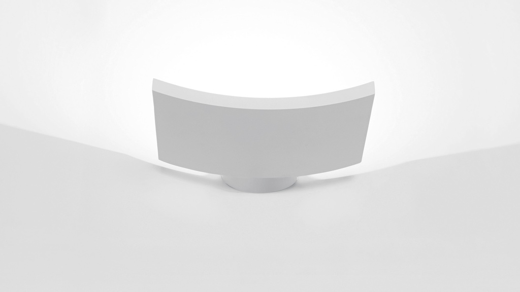 Aplique Microsurf blanco Led 17W 1942lm 3000K 120-277V