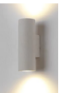 Aplique cilíndrico de cemento IP54 2xGU10 Ø8.5x25cm