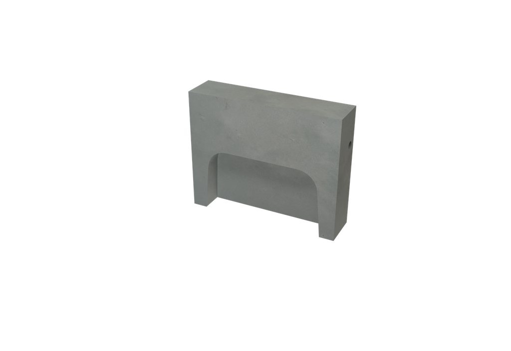 Aplique de señalización de cemento IP54 led 5W 3000K CRI80 15x12x3.6cm