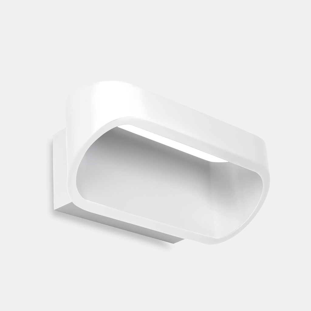 Aplique Oval 180mm Led 4.8W 3000K Blanco 340lm