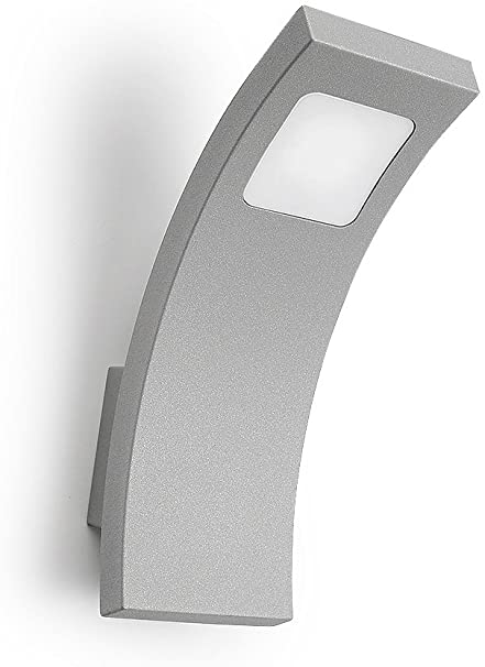 Aplique exterior Sharpe gris LED Cree 3x1W 4200K 321lm 100-240V