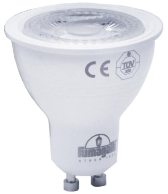 Bombillo led GU10 3000K 25000 hrs 3.5W 400lm 100-240V