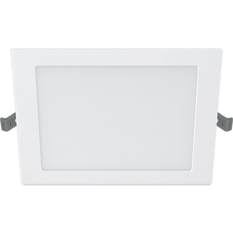 Luminaria LED Panel cuadrado empotrada 24W 110/240 11" 2000lm 25000hrs