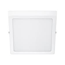 Luminaria LED Panel cuadrado superficial 18W 110/240 8" 1300lm 25000hrs