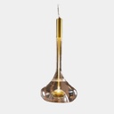 Lampara colgante Bell grande 1x9W 3000K 120V on-off  φ32*H200cm（cuerpo H=65cm)
