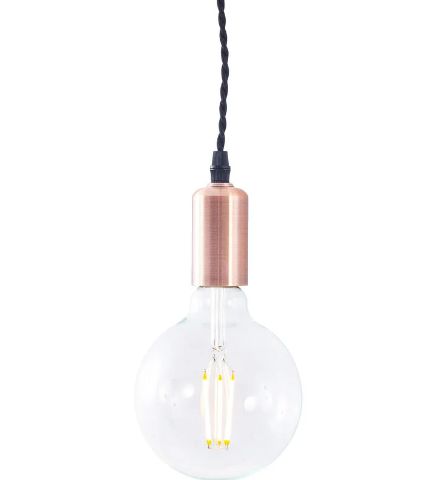 Lámpara colgante Dixie E27