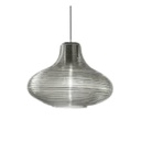 Lámpara colgante Emma sin rosetón estructura negra