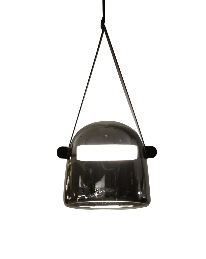 Lámpara colgante led 19W 3000K 120V on-off Gris 500x90x2000mm