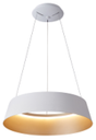 Lampara colgante redonda luz directa Led 120V 5636 difusor Opal 3000K/4000K atenuable Triac