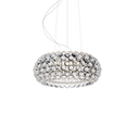 Lámpara colgante Caboche Plus mediana transparente ø50cm led 23W 2700K 3200lm CRI90 120-277V