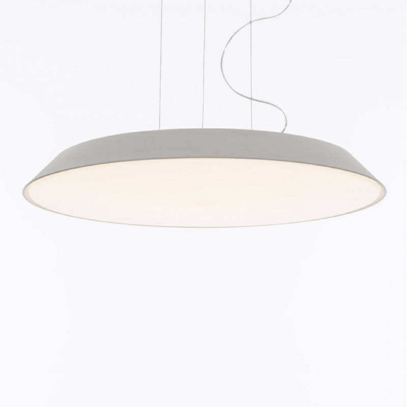 Lampara colgante Febe D=61cm Led 30W 2260lm 3000K 120V Blanco