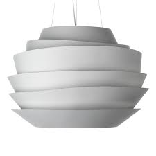 Lámpara colgante Le Soleil blanca
