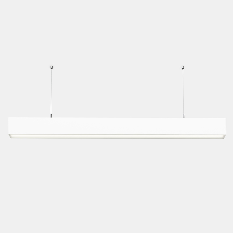 Lampara colgante lineal Infinite Pro 1136mm lente 90º 30.38W led 4000K CRI 80